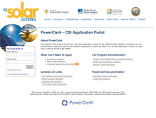 Tablet Screenshot of ccse.powerclerk.com